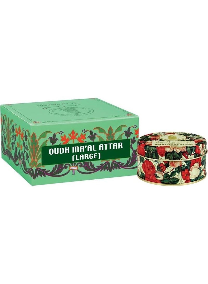 Al Haramain Oud Ma’Al Attar Bakhoor 50g | Premium Agarwood & Attar Incense | Long-Lasting Home Fragrance & Odour Eliminator - Image 1